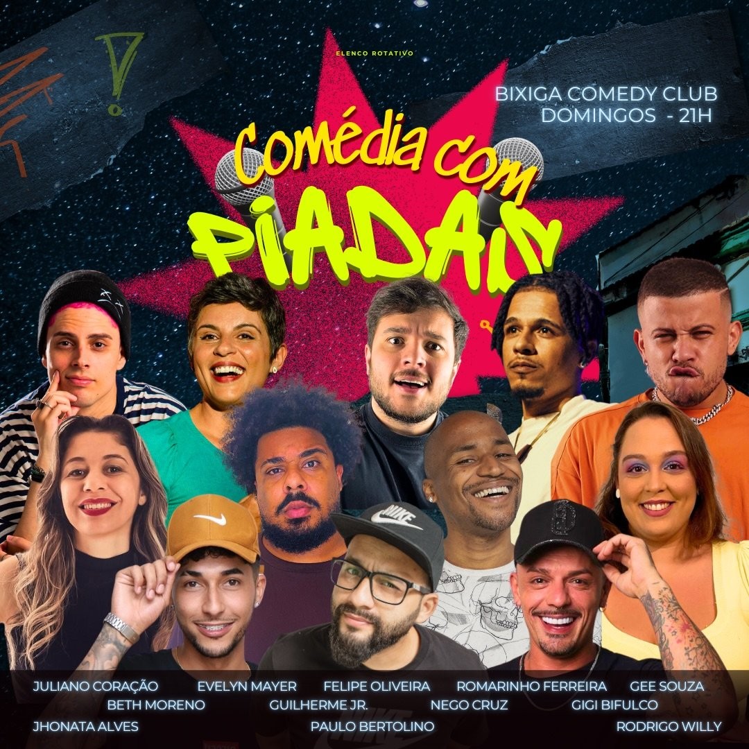 Domingo de Comedia com Piadas