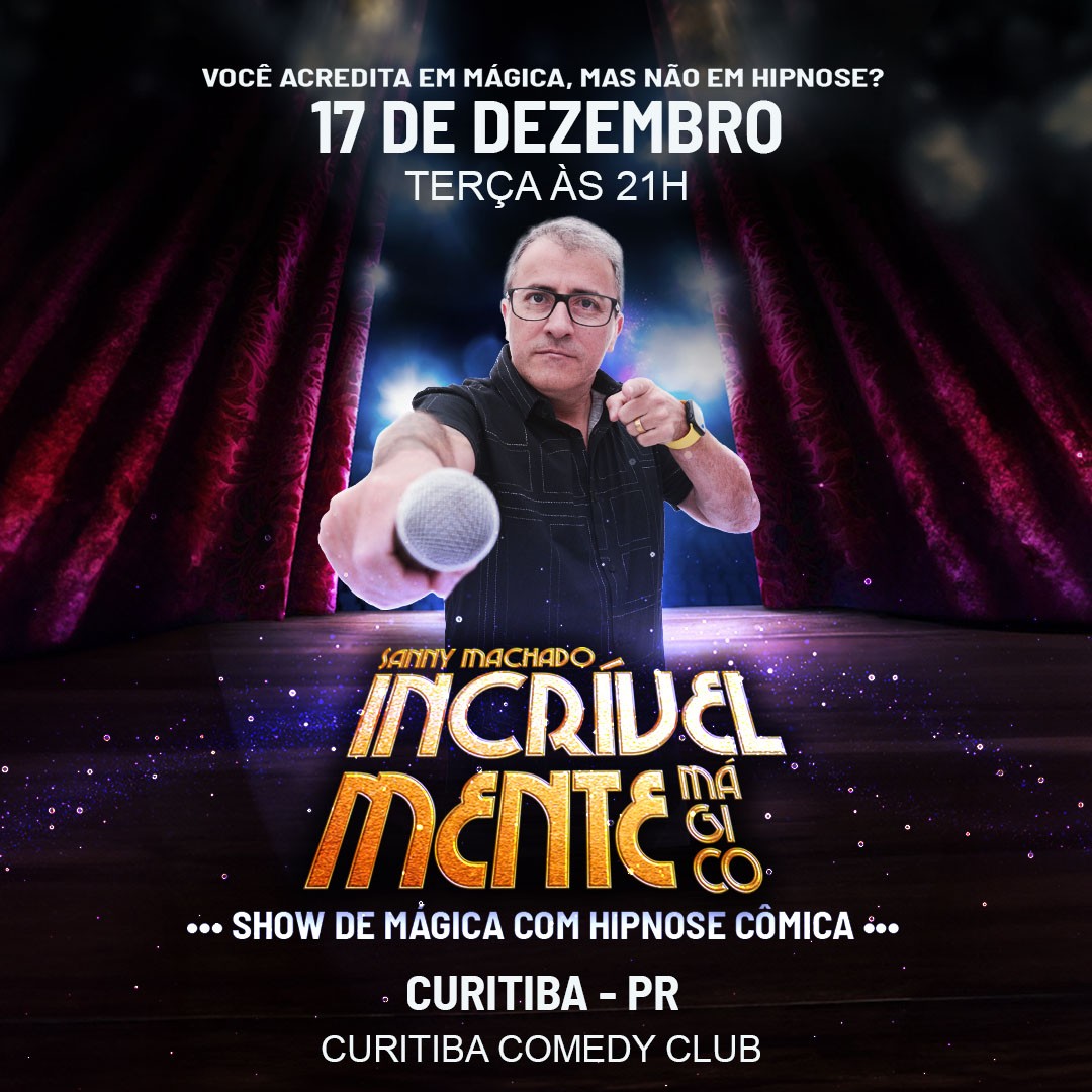 INCRIVELMENTE Mágico - Show de Mágica com Hipnose Cômica