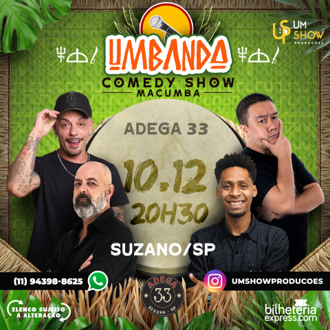 UMBANDA COMEDY SHOW EM SUZANO