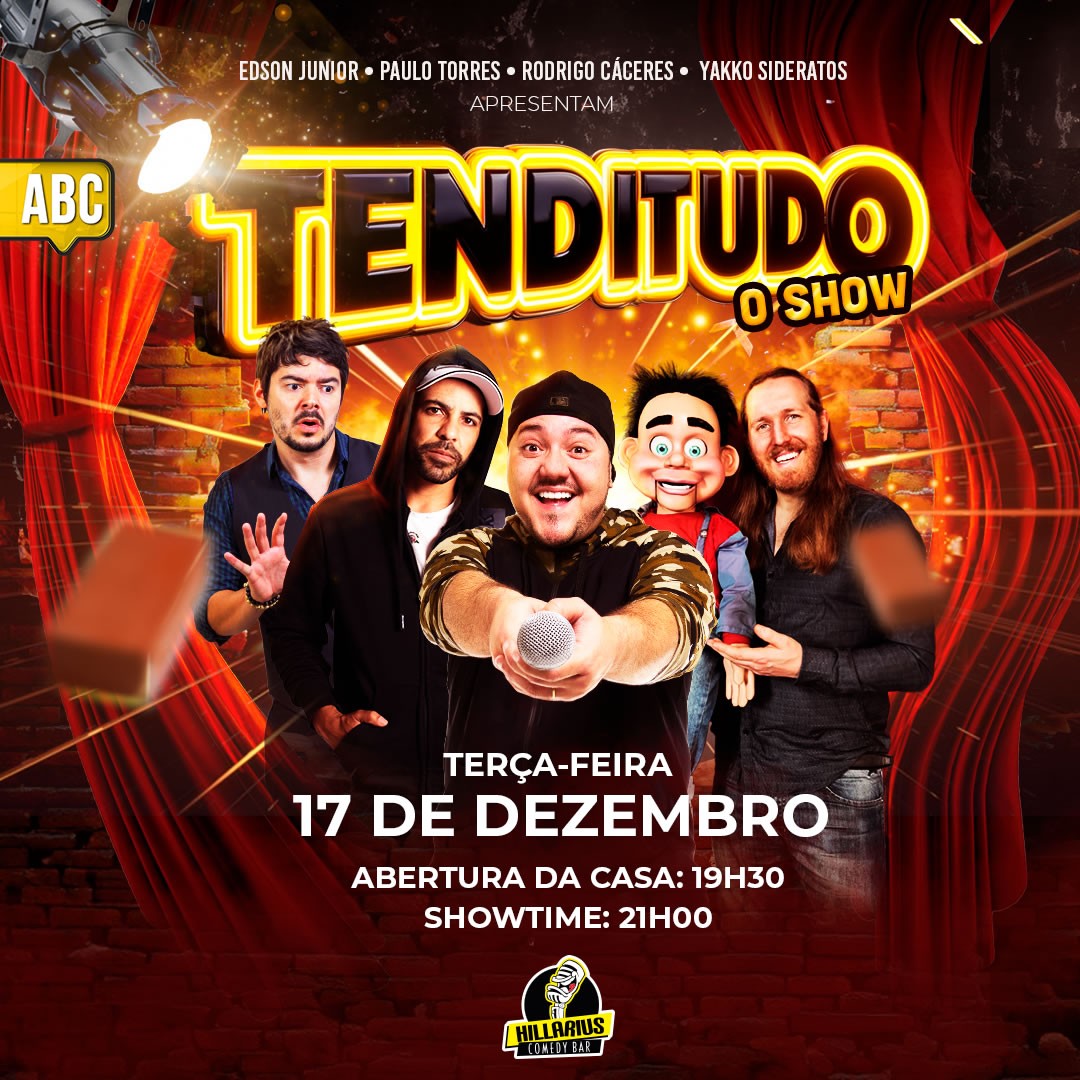 Edson Junior, Paulo Torres, Rodrigo Cárceres e Yakko Sideratos - Tenditudo