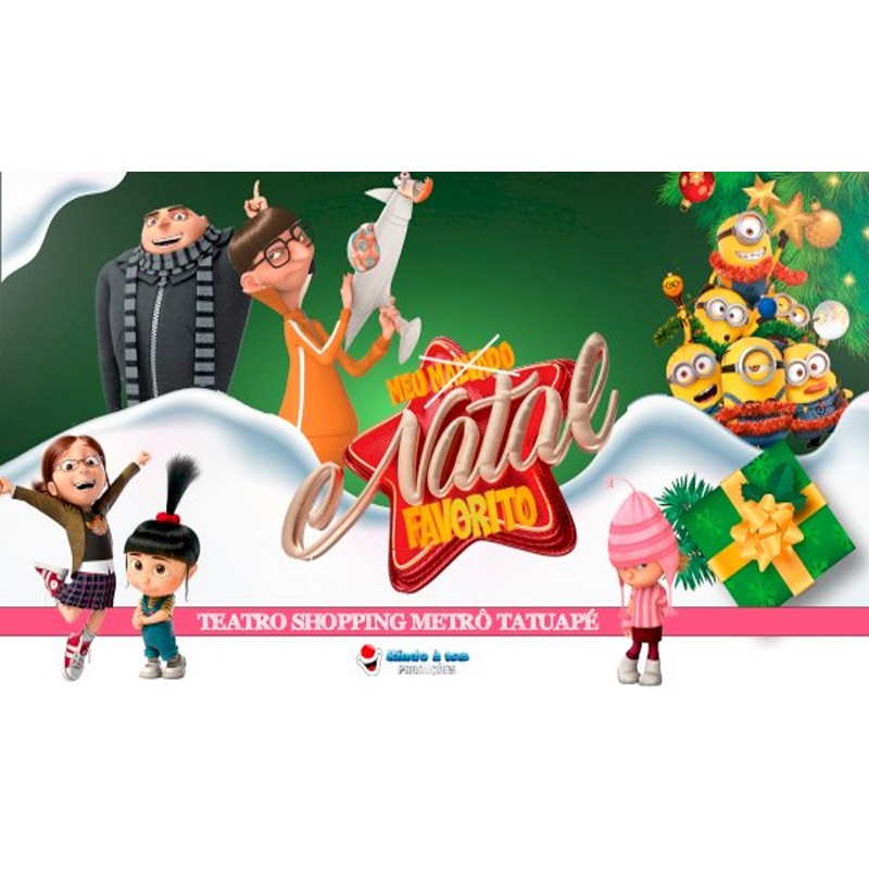 Meu Natal Favorito no Teatro Shopping Metrô Tatuapé