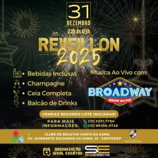 RÉVEILLON 2025 - Clube de Regatas Vasco da Gama