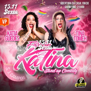 Katia Guedes e Tina Tomeh - Furacão Katina