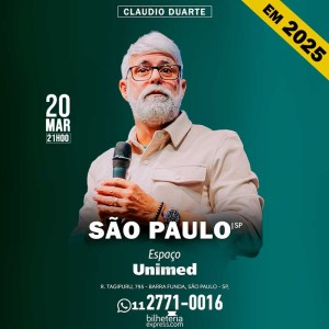 Pastor Claudio Duarte em São Paulo