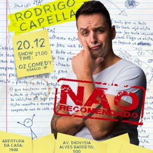 RODRIGO CAPELLA EM OSASCO - NÃO RECOMENDADO